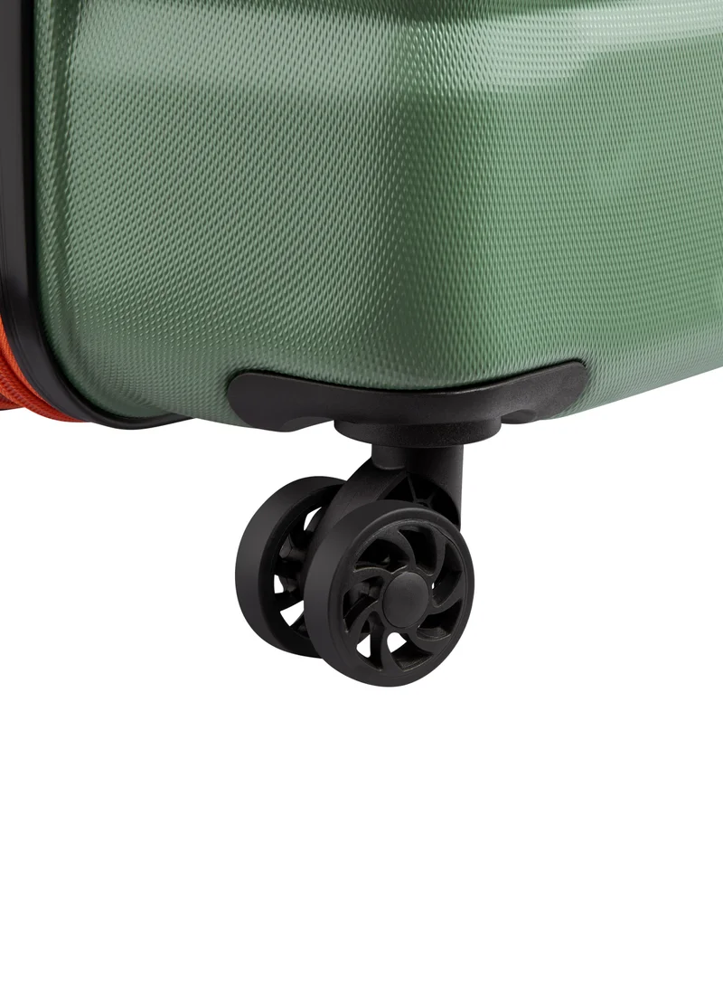 DELSEY Paris  Securitech Citadel By Delsey Paris 82 Cm 4-Double-Wheeled Expandable Luggage Trolley - Khaki Green  | Best Price UAE